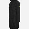Lyle & Scott Jassen  Longline dual pocket parka - jet black 