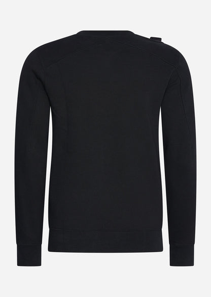 MA.Strum Truien  Core crew sweatshirt - jet black 