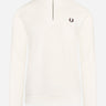 Fred Perry Truien  Half zip sweatshirt - snow white 