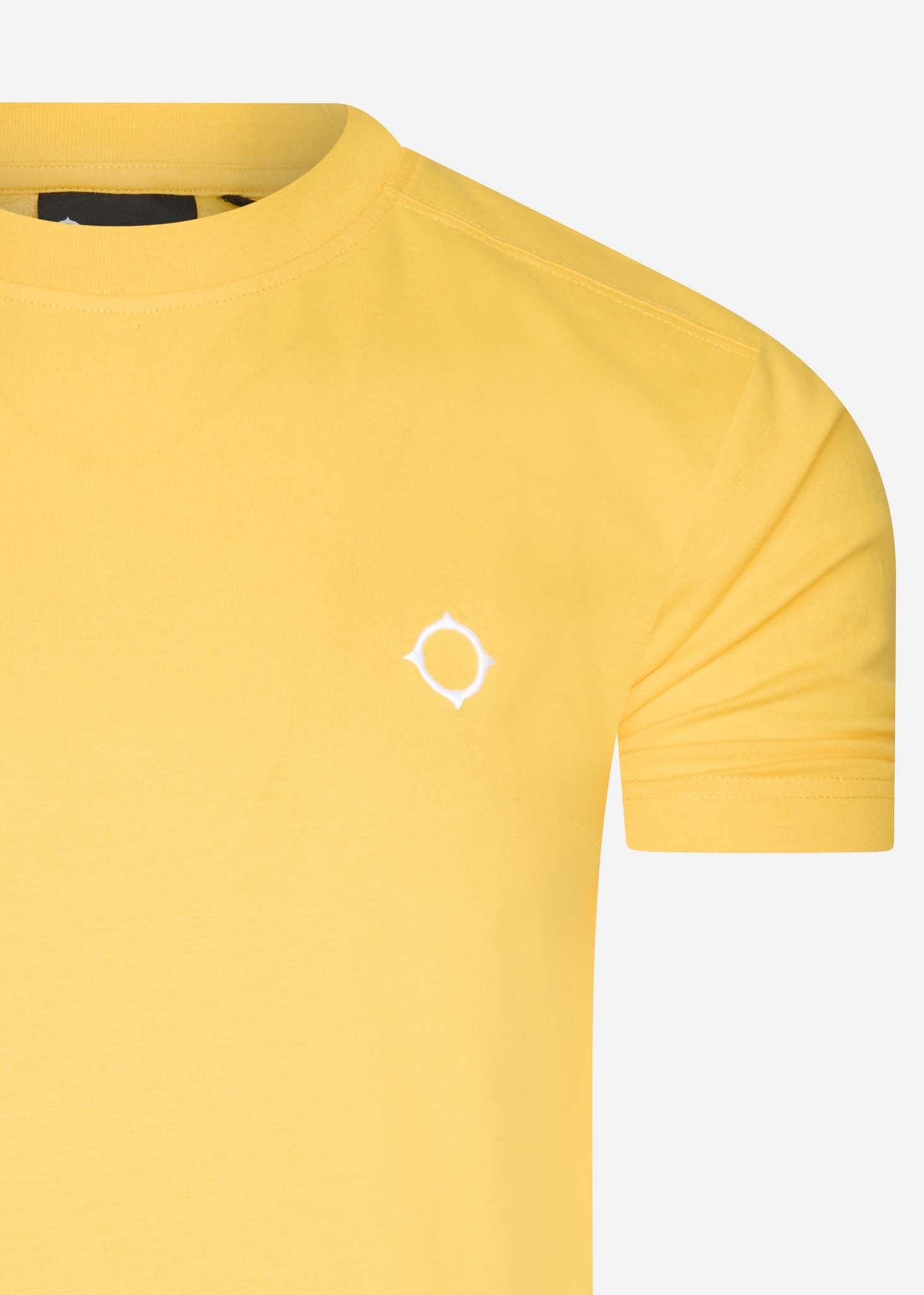 MA.Strum T-shirts  SS icon tee - citrus yellow 