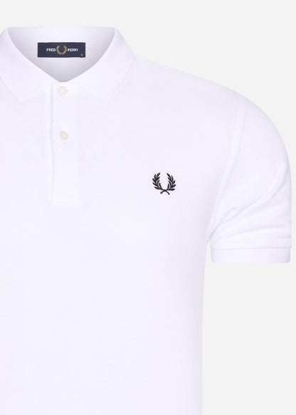 Fred Perry Polo's  Plain Fred Perry polo shirt - white 