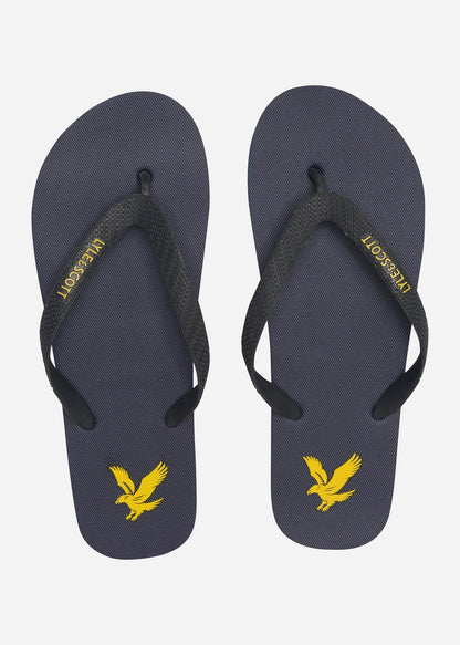 Lyle & Scott Slippers  Flip flop - dark navy 