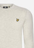 Lyle & Scott Truien  Merino crew jumper - light grey marl 