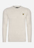 Lyle & Scott Truien  Merino crew jumper - light grey marl 