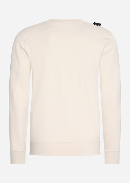 MA.Strum Truien  Core crew sweat - aluminium 