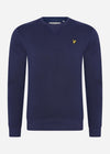 Lyle & Scott Truien  Crew neck sweatshirt - navy 