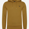 Fred Perry Hoodies  Tipped hooded sweatshirt - dark caramel 