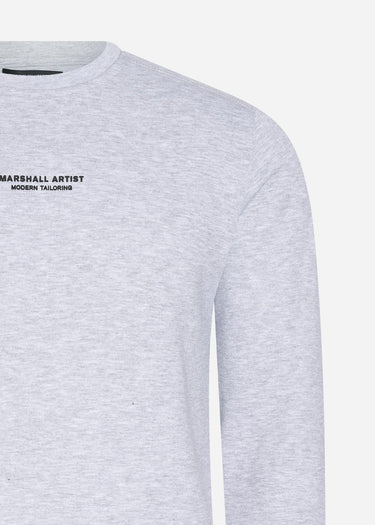 Marshall Artist Truien  Siren crew sweat - grey marl 