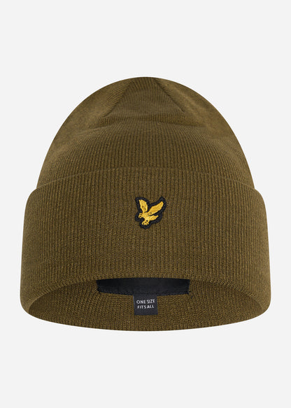 Lyle & Scott Mutsen  Beanie - olive 