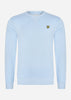 Lyle & Scott Truien  Crew neck sweatshirt - light blue 