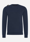 MA.Strum Truien  Core crew sweat - ink navy 