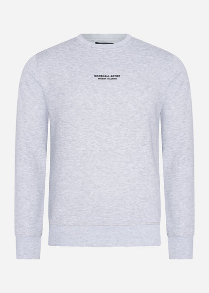 Marshall Artist Truien  Siren crew sweat - grey marl 