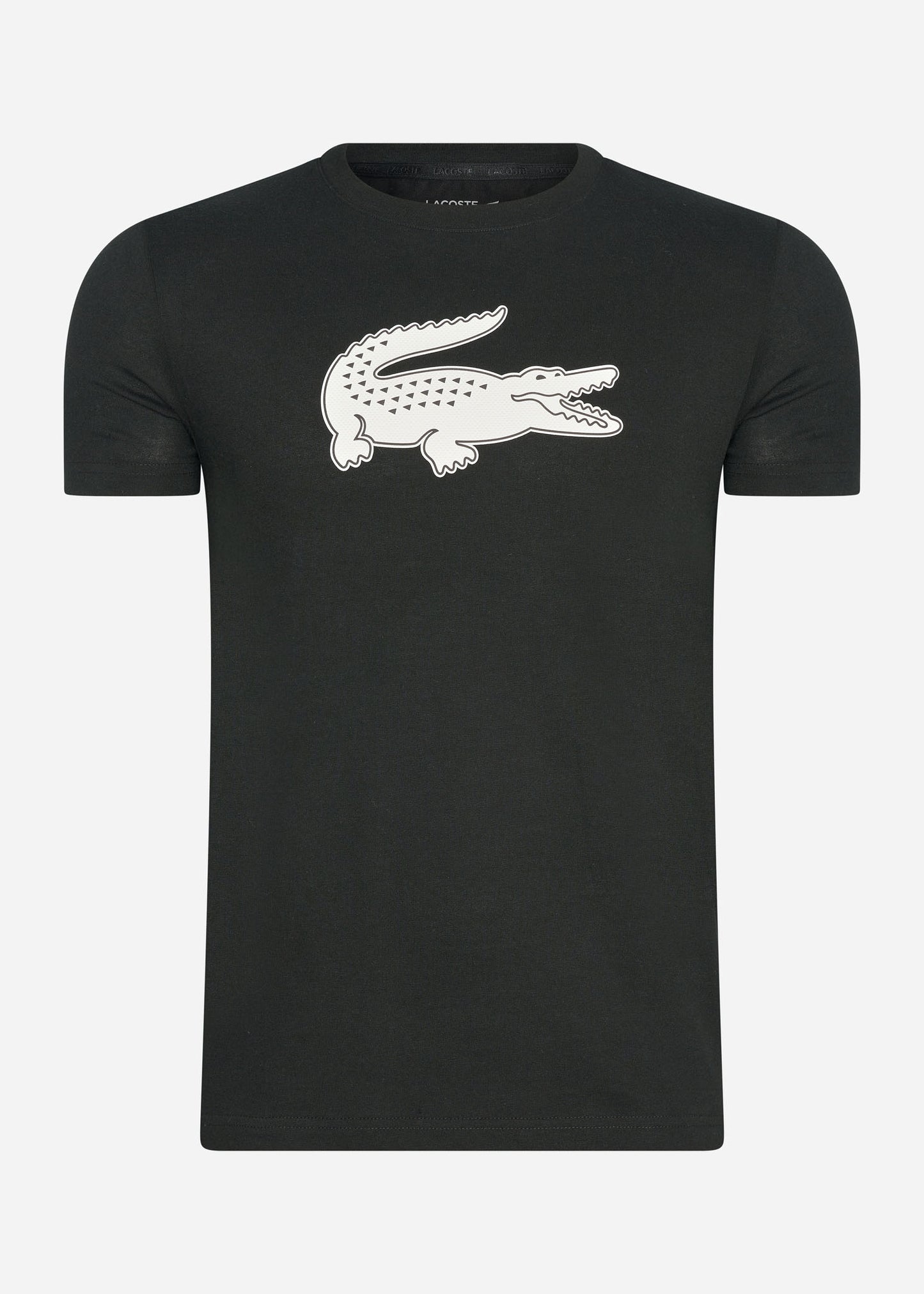 Lacoste T-shirts  Printed t-shirt - black white 
