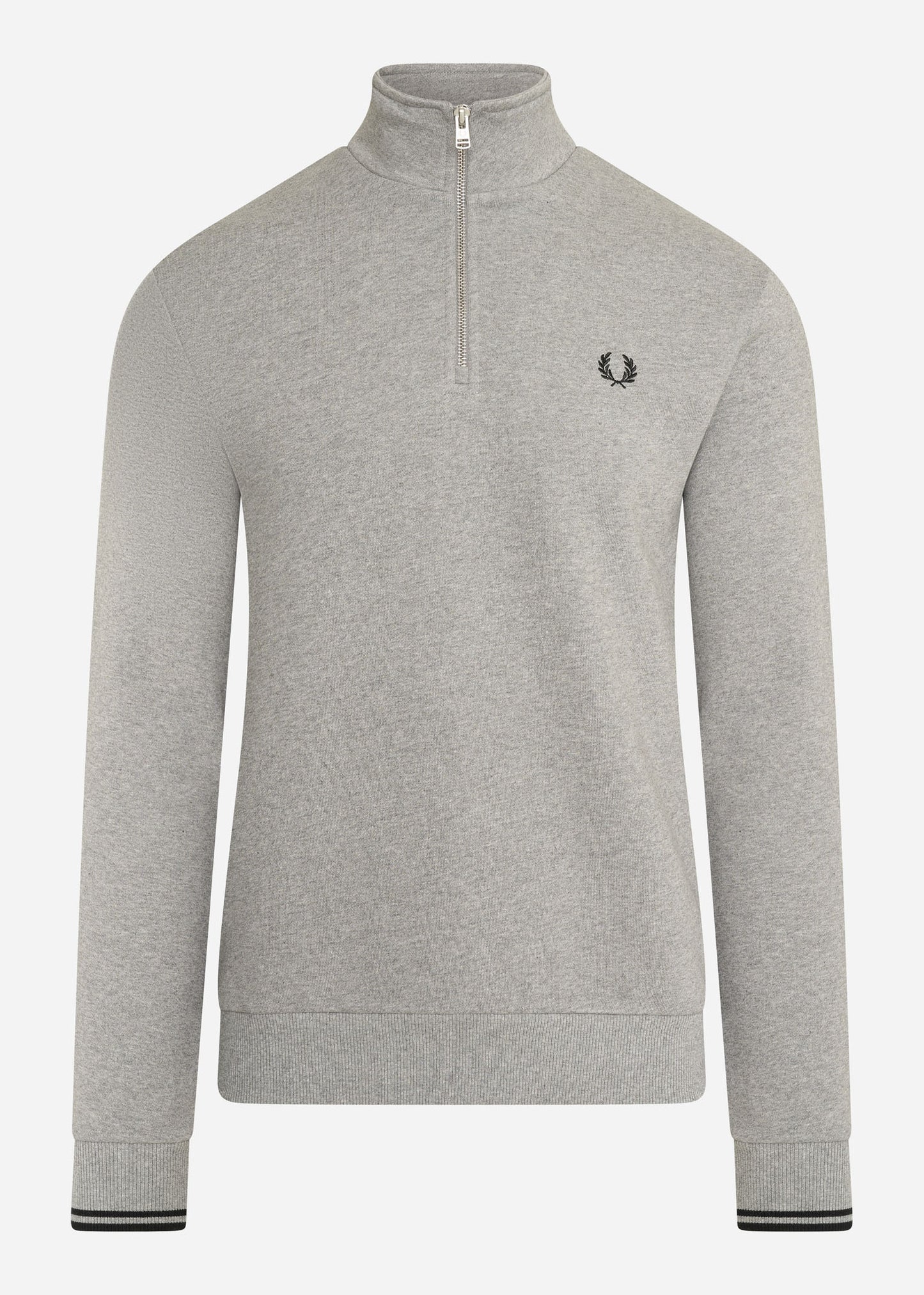 Fred Perry Truien  Half zip sweatshirt - steel marl 