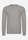 Lyle & Scott Truien  Crew neck sweatshirt - mid grey marl 