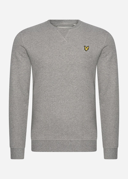 Lyle & Scott Truien  Crew neck sweatshirt - mid grey marl 