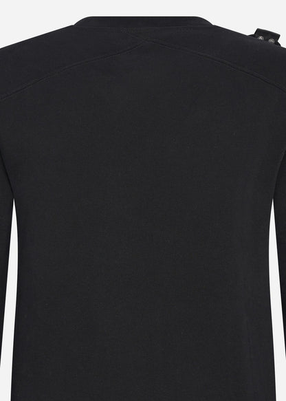 MA.Strum Truien  Core crew sweat - jet black 