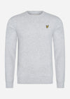 Lyle & Scott Truien  Crew neck sweatshirt - light grey marl 