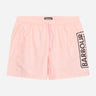 Barbour International Zwembroeken  Large logo swim short- pink cinder 