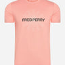 Fred Perry T-shirts  Fred perry graphic t-shirt - pink peach 
