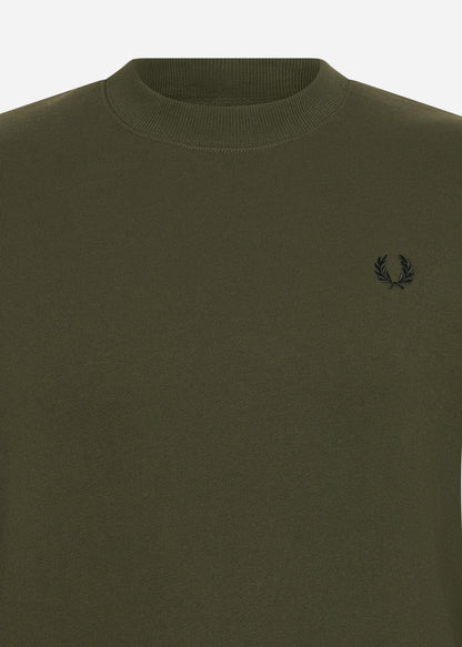 Fred Perry Truien  Crew neck sweatshirt - hunting green 