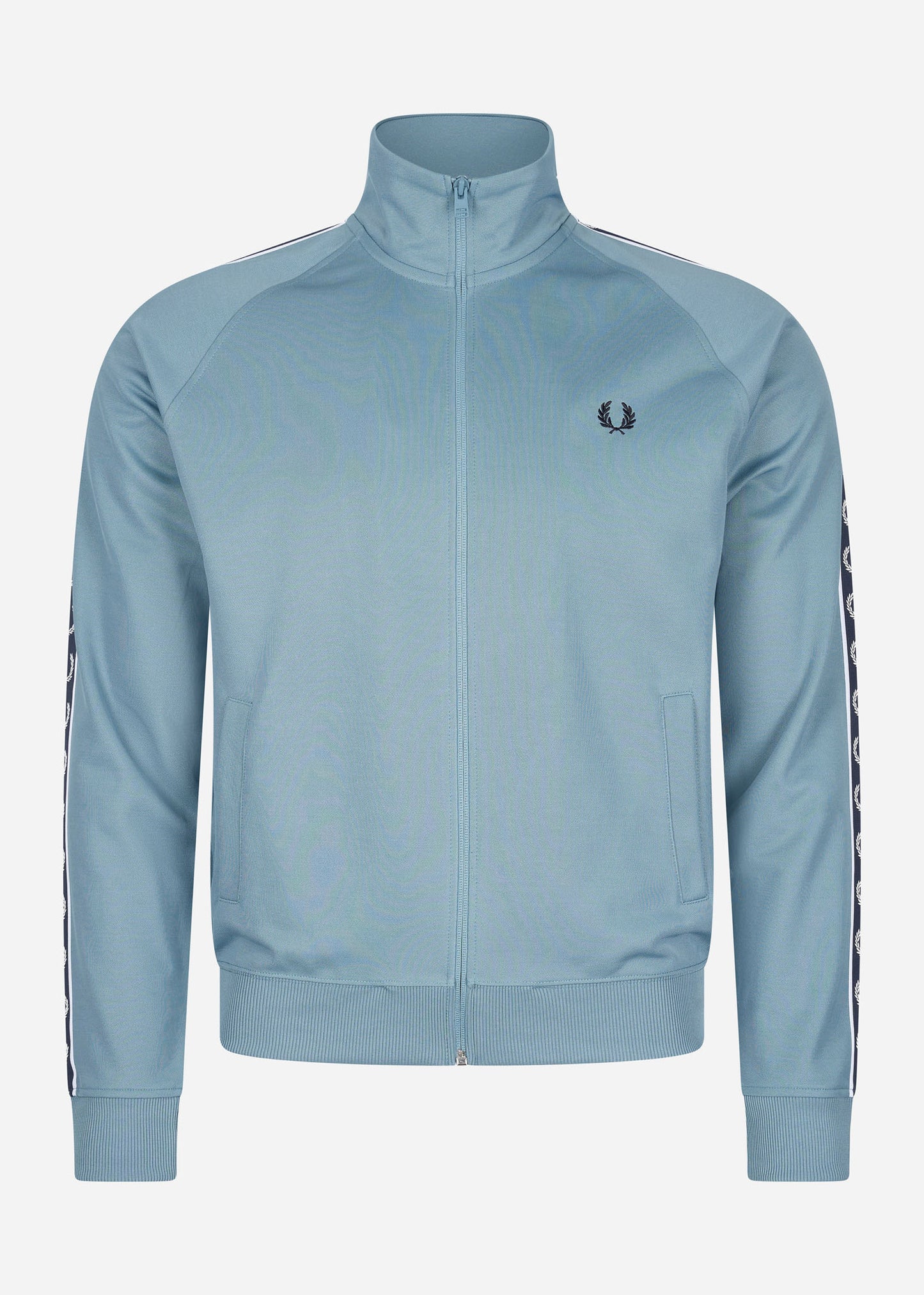 Fred Perry Vesten  Contrast tape track jacket - ash blue navy 