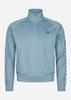 Fred Perry Vesten  Contrast tape track jacket - ash blue navy 