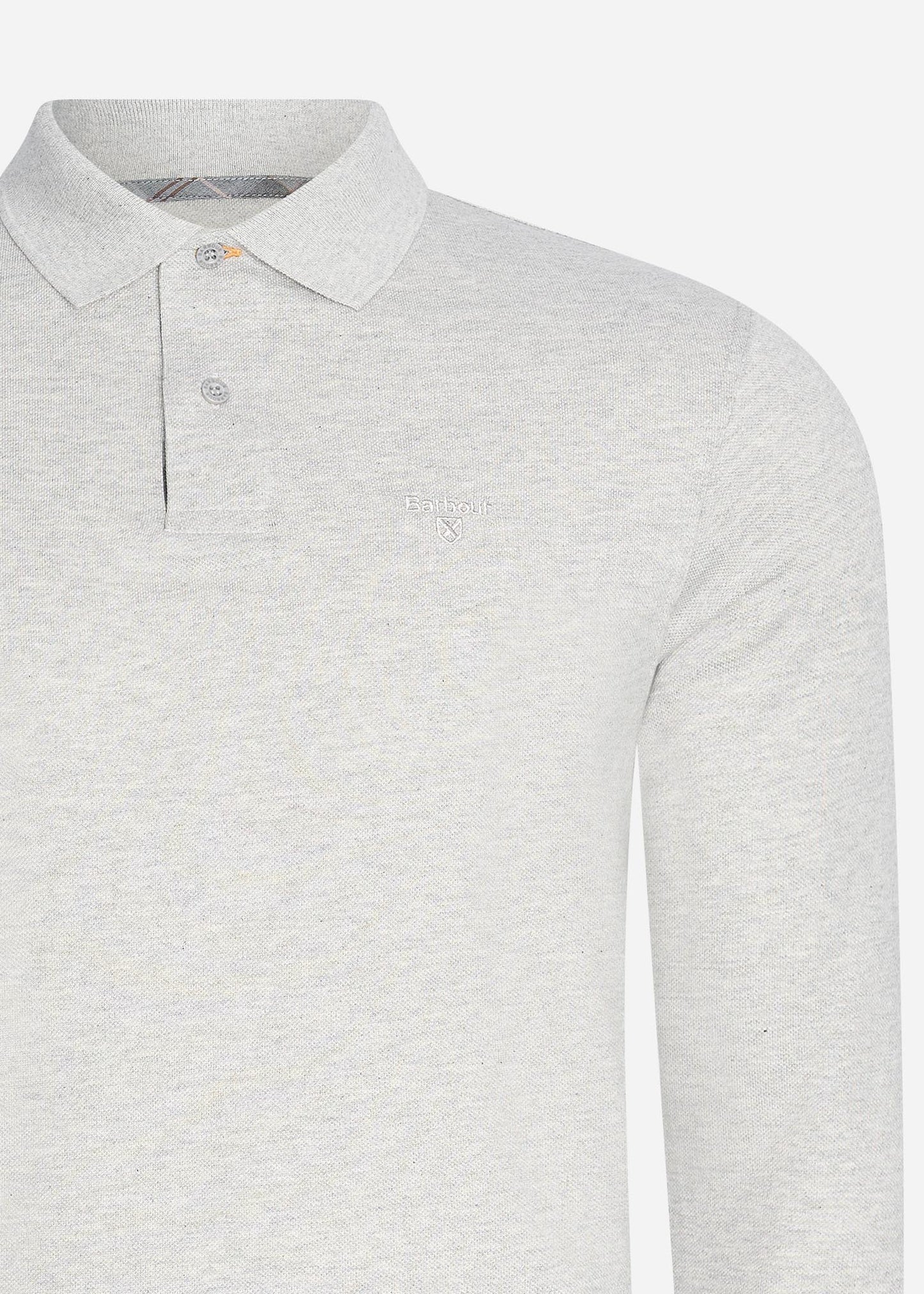 Barbour Longsleeve Polo's  Essential l/s sports polo - grey 