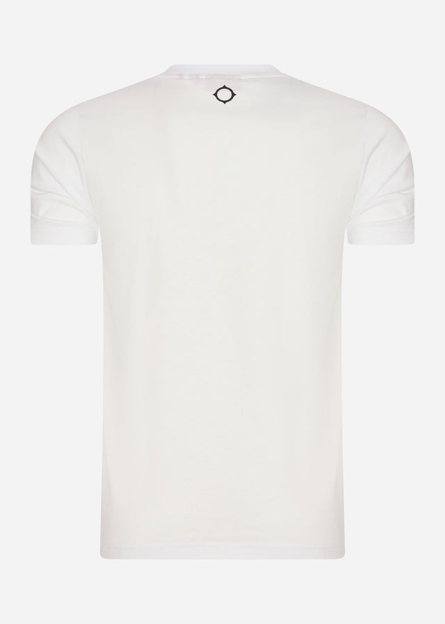 MA.Strum T-shirts  CC logo print ss tee - illusion blue 