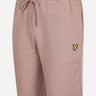 Lyle & Scott Korte Broeken  Sweat short - hutton pink 