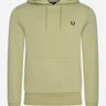 Fred Perry Hoodies  Tipped hooded sweatshirt - sage green 