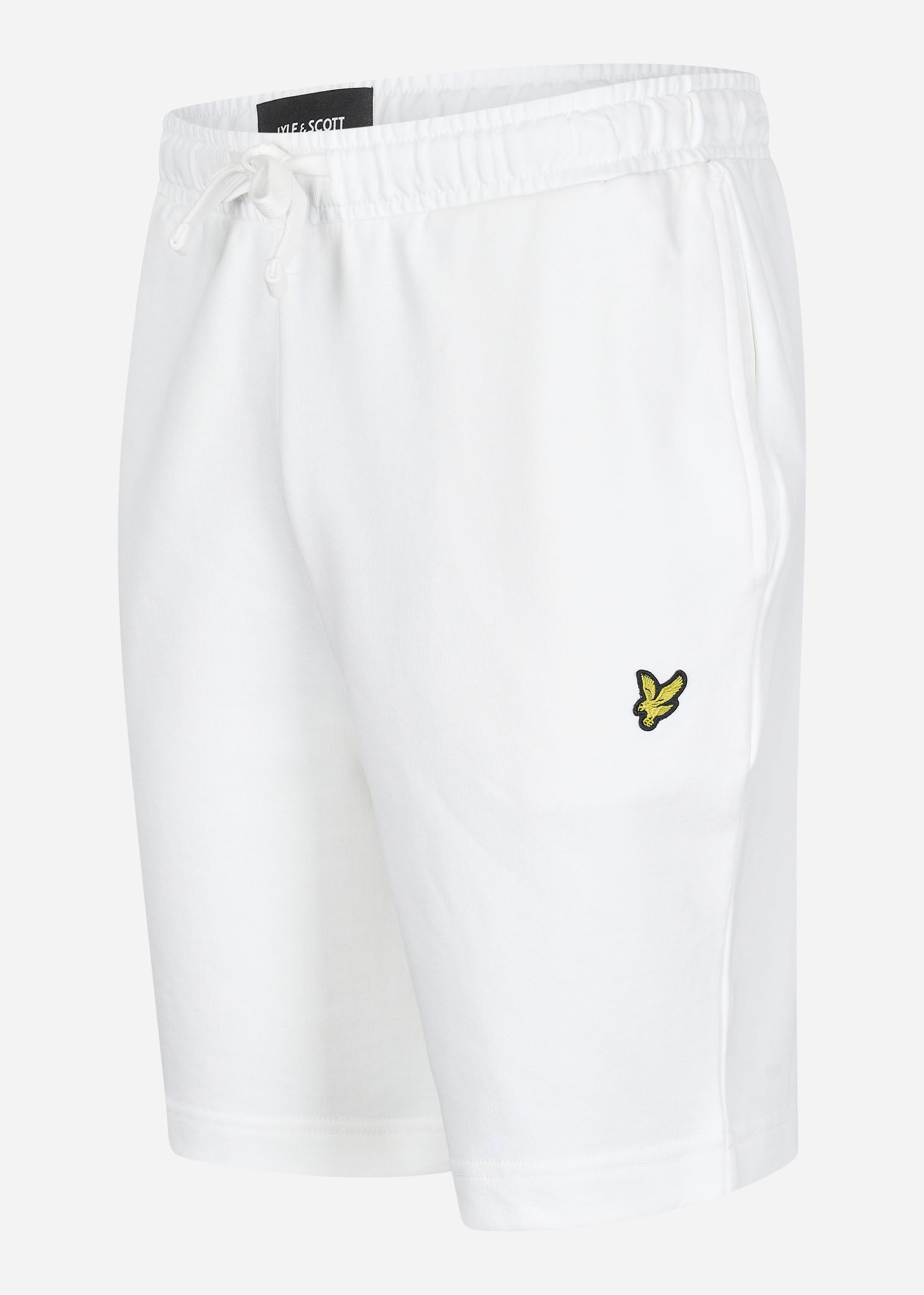 Lyle & Scott Korte Broeken  Sweat short - white 