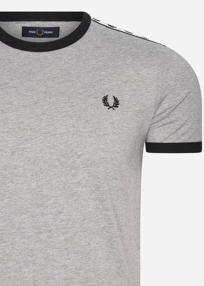 Fred Perry T-shirts  Taped ringer t-shirt - steel marl 