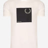 Fred Perry T-shirts  Laurel wreath graphic t-shirt q2 - snow white 