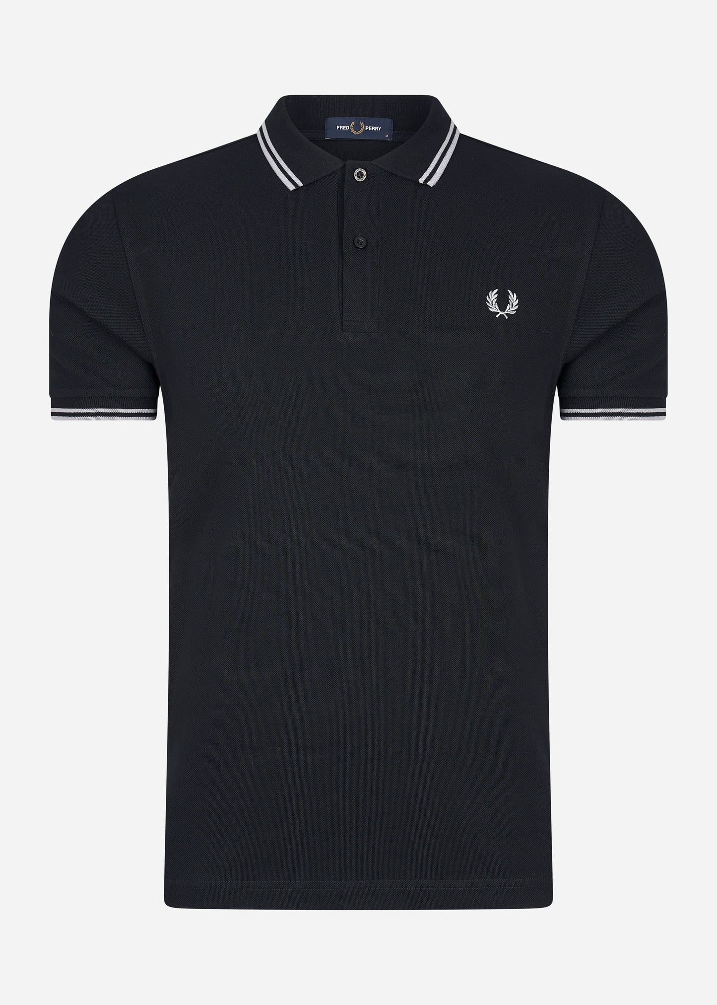 Fred Perry Polo's  Back graphic polo shirt - black 