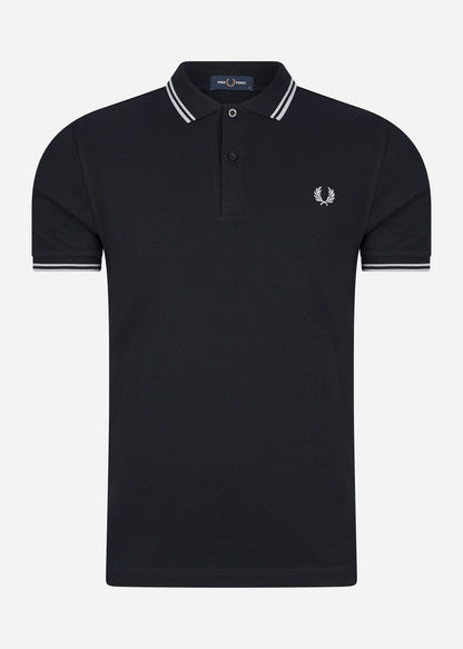 Fred Perry Polo's  Back graphic polo shirt - black 