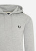 Fred Perry Hoodies  Tipped hooded sweatshirt - steel marl 