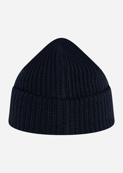 Lyle & Scott Mutsen  Casuals fisherman beanie - dark navy 