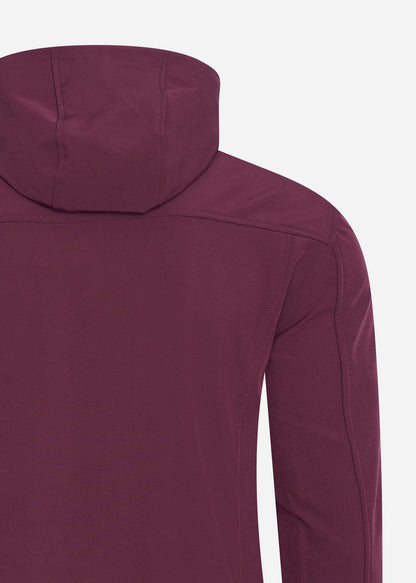 Lyle & Scott Jassen  Softshell jacket - burgundy 