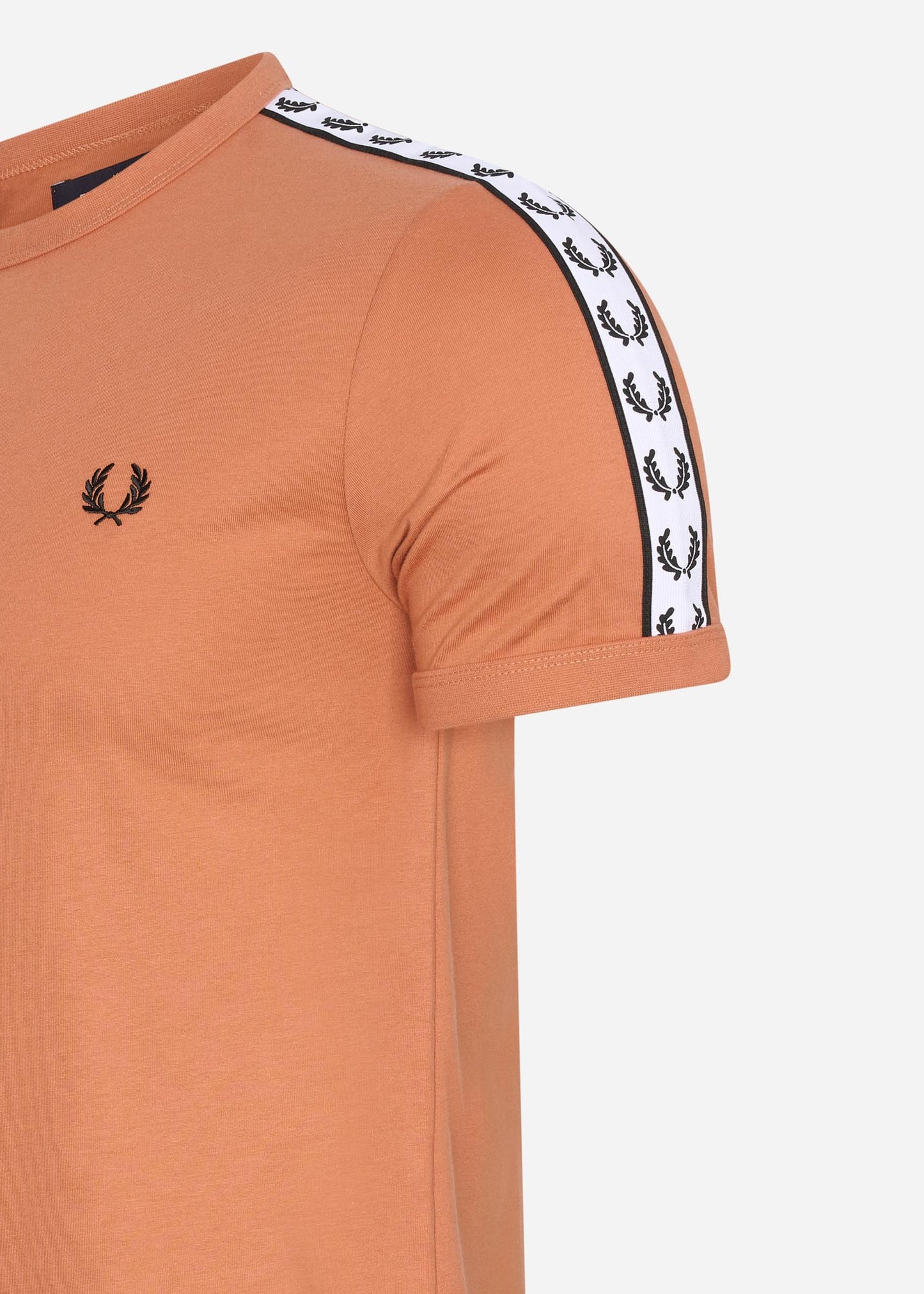 Fred Perry T-shirts  Taped ringer t-shirt - court clay 