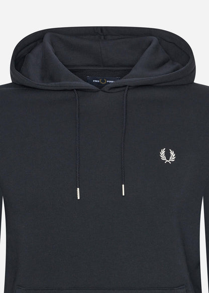 Fred Perry Hoodies  Tipped hooded sweatshirt - navy 