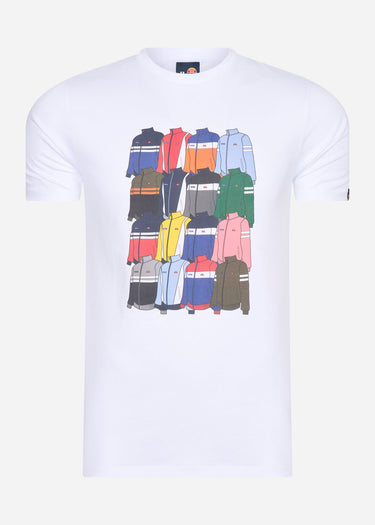 Ellesse T-shirts  Burgdorf tee - white 