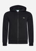 Lacoste Vesten  Zip through hoodie - black 