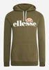 Ellesse Hoodies  SL gottero oh hoody - khaki 