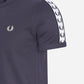 Fred Perry T-shirts  Taped ringer t-shirt - dark graphite 