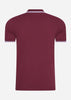 Fred Perry Polo's  Twin tipped fred perry shirt - port 