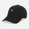 Lyle & Scott Petten  Seersucker baseball cap - jet black 