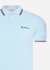 Ben Sherman Polo's  Signature polo - sky blue 