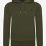 Fred Perry Hoodies  Tipped hooded sweatshirt - hunting green 