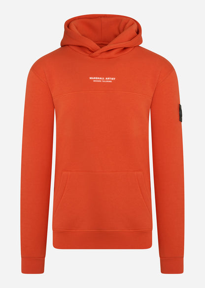 Marshall Artist Hoodies  Siren oth hood - rust 